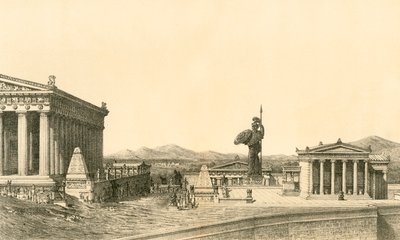 Die Akropolis von Athen von European School